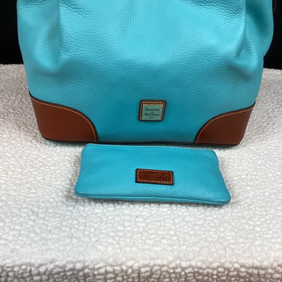Dooney & Bourke  Calypso Blue Brenna Tote - Picture 2 of 14